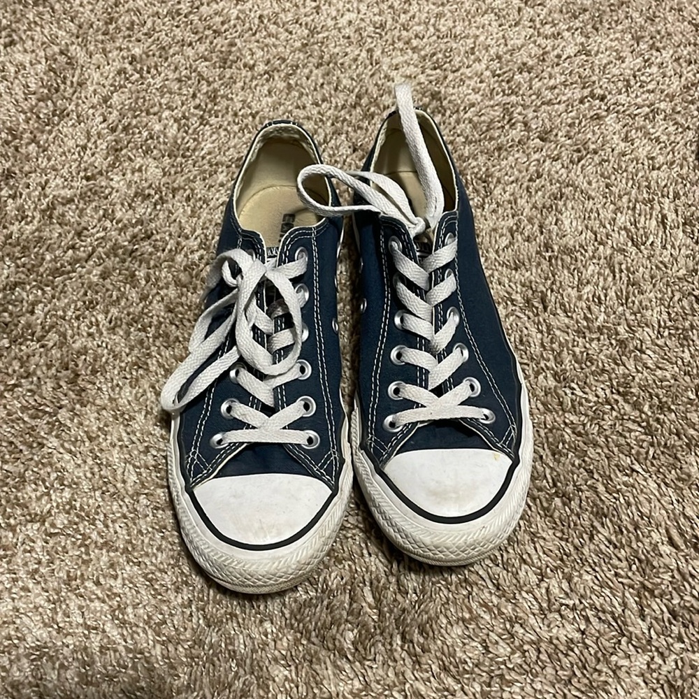 Navy Converse